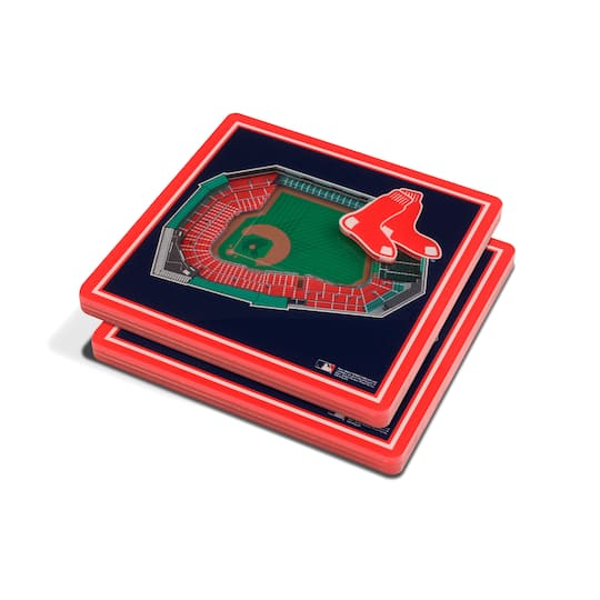 MLB 3D StadiumView Coasters By Youthefan in Boston Red Sox | 4" x 4" | Michaels®